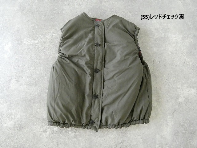 maomade(マオメイド) コロンとしたフォルムのリバーシブルベストの商品画像17