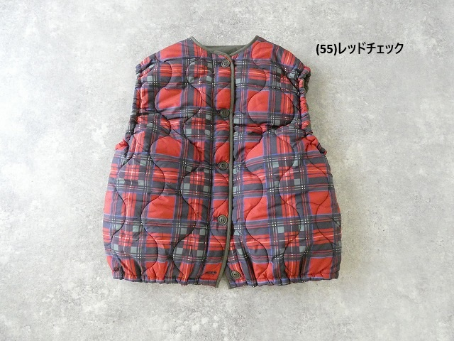 maomade(マオメイド) コロンとしたフォルムのリバーシブルベストの商品画像8