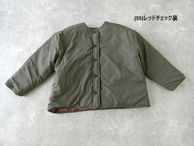maomade(マオメイド) リラックスした着心地リバーシブルジャケットの商品画像17