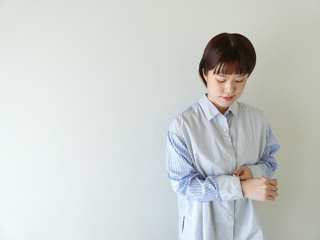 MidiUmi(ミディウミ) TWO＆MORE ストライプシャツの商品画像3