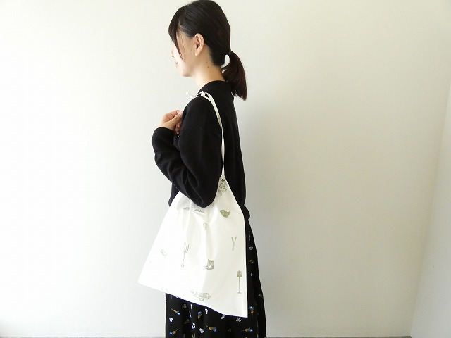 R&D.M(オールドマンズテーラー) COTTON LINEN GREAT GREEN THUMB DRAWSTRING BAGの商品画像1