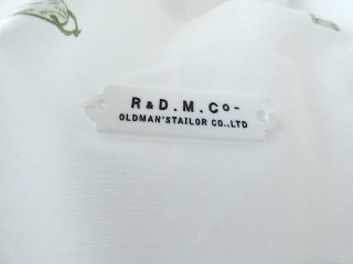 R&D.M(オールドマンズテーラー) COTTON LINEN GREAT GREEN THUMB DRAWSTRING BAGの商品画像23