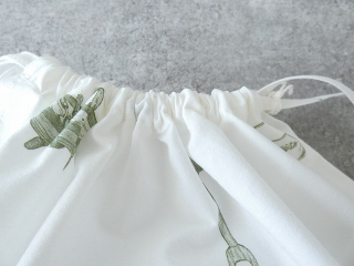 R&D.M(オールドマンズテーラー) COTTON LINEN GREAT GREEN THUMB DRAWSTRING BAGの商品画像24