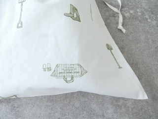 R&D.M(オールドマンズテーラー) COTTON LINEN GREAT GREEN THUMB DRAWSTRING BAGの商品画像26