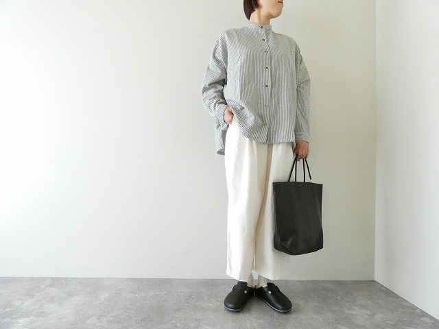 ichi(イチ) シャギーストライプシャツの商品画像1
