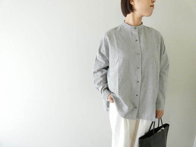 ichi(イチ) シャギーストライプシャツの商品画像2