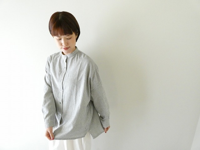 ichi(イチ) シャギーストライプシャツの商品画像6