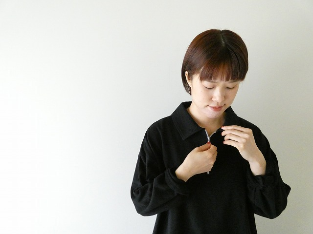 ichi(イチ) コットン裏毛プルオーバーの商品画像6