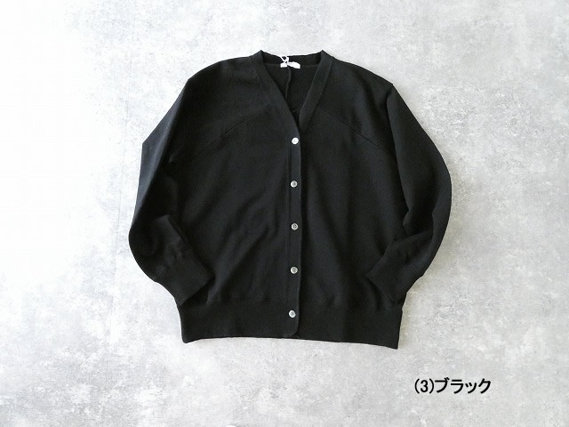 homspun(ホームスパン) コンパクト裏毛Vネックカーディガンの商品画像27