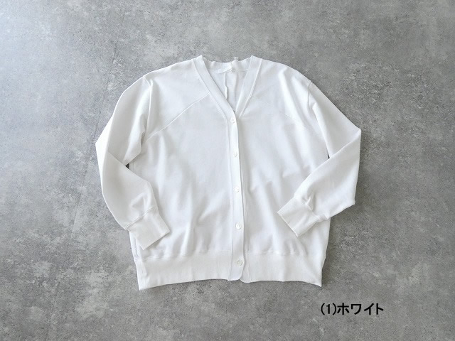 homspun(ホームスパン) コンパクト裏毛Vネックカーディガンの商品画像35