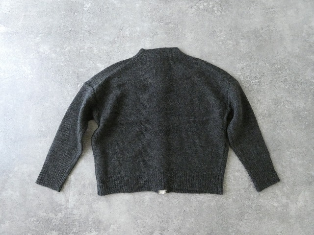 homspun(ホームスパン) ローピング前立て配色カーディガンの商品画像10