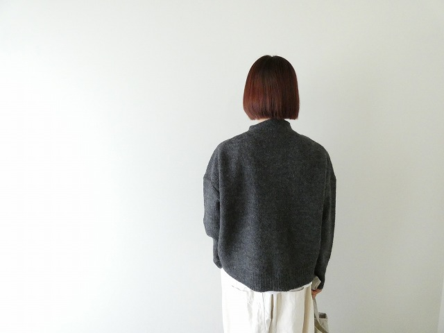homspun(ホームスパン) ローピング前立て配色カーディガンの商品画像4