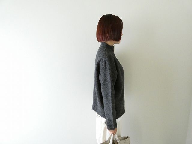 homspun(ホームスパン) ローピング前立て配色カーディガンの商品画像5