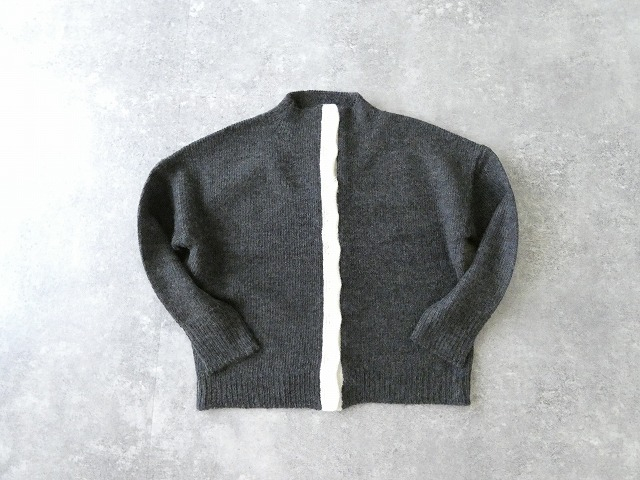 homspun(ホームスパン) ローピング前立て配色カーディガンの商品画像9