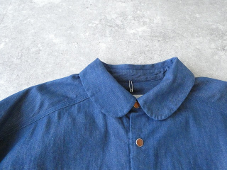 OUVERT(ウーヴェル) 5.5oz ムラ糸デニムラウンドカラーシャツの商品画像23