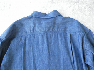 OUVERT(ウーヴェル) 5.5oz ムラ糸デニムラウンドカラーシャツの商品画像29