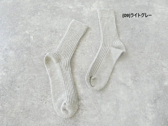 yahae(ヤハエ) オーガニックコットンスラブリブソックスの商品画像35