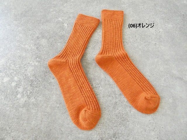 yahae(ヤハエ) オーガニックコットンスラブリブソックスの商品画像43