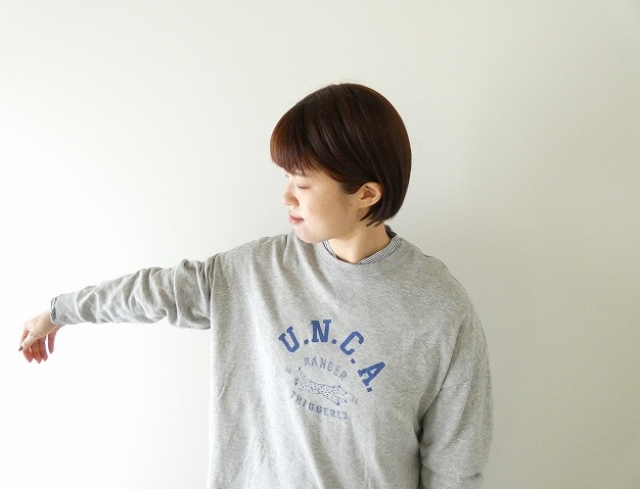 NATURAL LAUNDRY(ナチュラルランドリー) ミニ裏毛チータープリントワイドプルオーバーの商品画像3