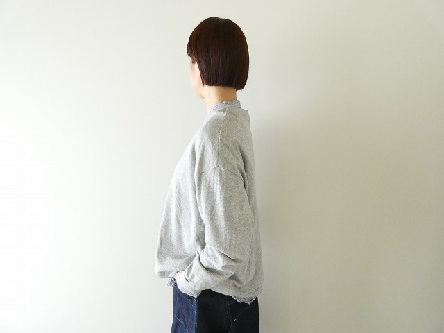 NATURAL LAUNDRY(ナチュラルランドリー) ミニ裏毛チータープリントワイドプルオーバーの商品画像8