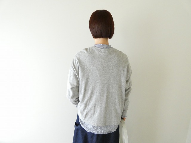 NATURAL LAUNDRY(ナチュラルランドリー) ミニ裏毛チータープリントワイドプルオーバーの商品画像9