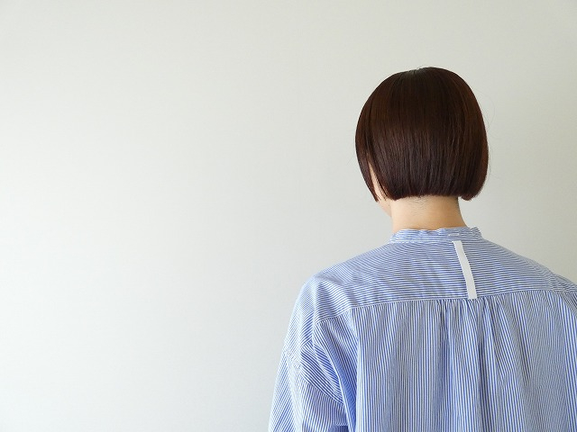 NATURAL LAUNDRY(ナチュラルランドリー) 先染めボーダーワイド刺繍シャツの商品画像6