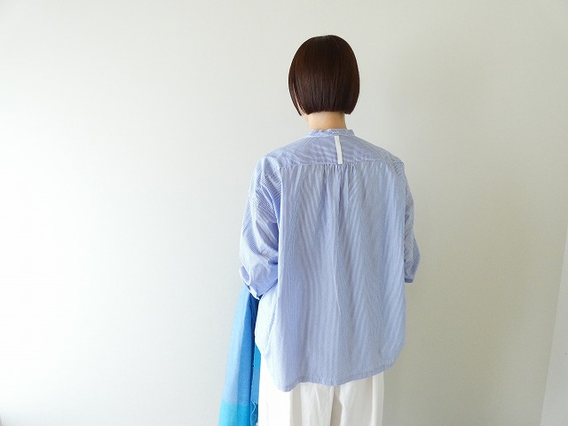 NATURAL LAUNDRY(ナチュラルランドリー) 先染めボーダーワイド刺繍シャツの商品画像8