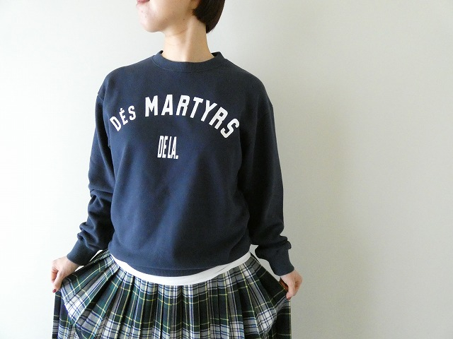 7th GATE(セブンスゲート) セントラル裏毛セットインスリーブプルオーバー DES MARTYRSの商品画像1