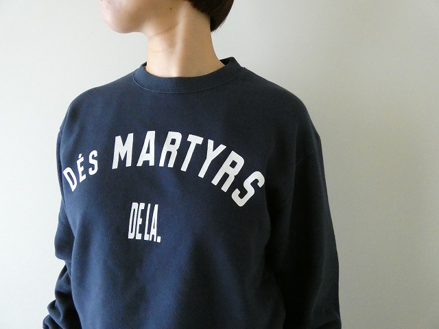 7th GATE(セブンスゲート) セントラル裏毛セットインスリーブプルオーバー DES MARTYRSの商品画像3