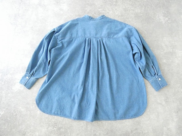 MidiUmi(ミディウミ) タックスリーブデニムシャツの商品画像13