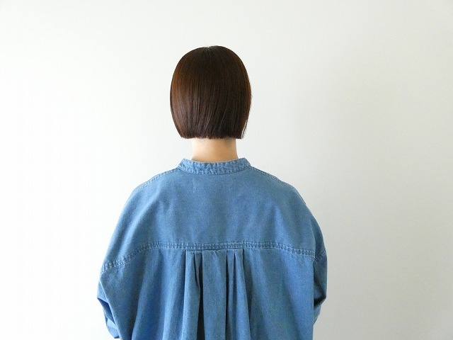 MidiUmi(ミディウミ) タックスリーブデニムシャツの商品画像6
