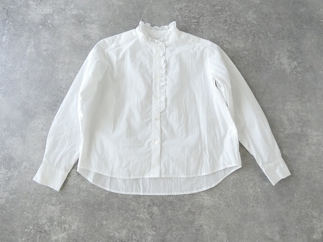 MidiUmi(ミディウミ) フロントハーフフリルシャツの商品画像9