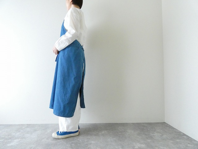 R&D.M(オールドマンズテーラー) INDIGO LIGHT CORDUROY APRONの商品画像2
