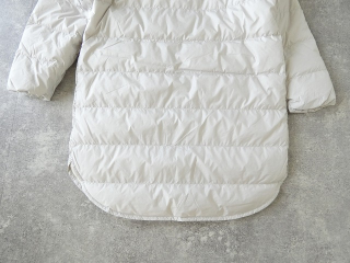 DANTON(ダントン) ノーカラーライトダウンコート ROUND NECK LONG COATの商品画像36