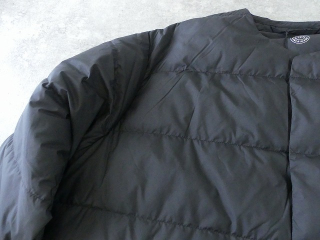 DANTON(ダントン) ノーカラーライトダウンコート ROUND NECK LONG COATの商品画像38