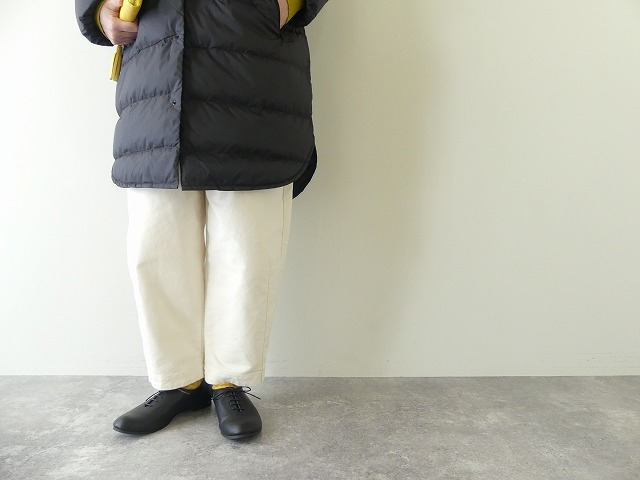 DANTON(ダントン) ノーカラーライトダウンコート ROUND NECK LONG COATの商品画像6