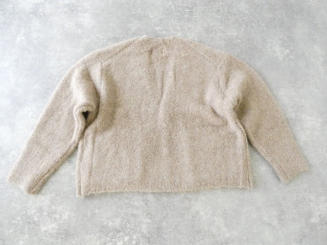 prit(プリット) ブークレ編みワンボタンカーディガンの商品画像14
