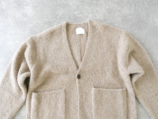 prit(プリット) ブークレ編みワンボタンカーディガンの商品画像35