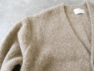 prit(プリット) ブークレ編みワンボタンカーディガンの商品画像38