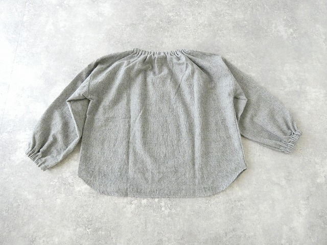 SSC コットンリネンウールゴム入り長袖ブラウスの商品画像13