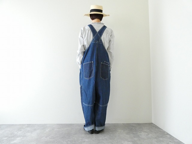 tumugu(ツムグ) 10ozデニムサロペットの商品画像11
