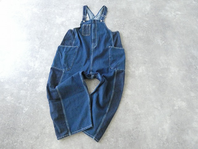 tumugu(ツムグ) 10ozデニムサロペットの商品画像12
