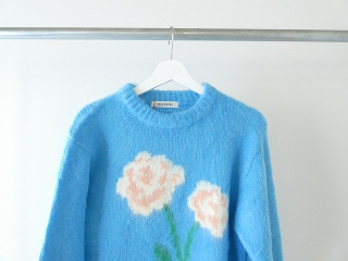 CHILD WOMAN(チャイルドウーマン) 花モチーフ起毛インターシャプルオーバーの商品画像21