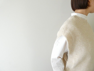 shs リューズニット ショート丈トップスにもなる2WAYベストの商品画像21