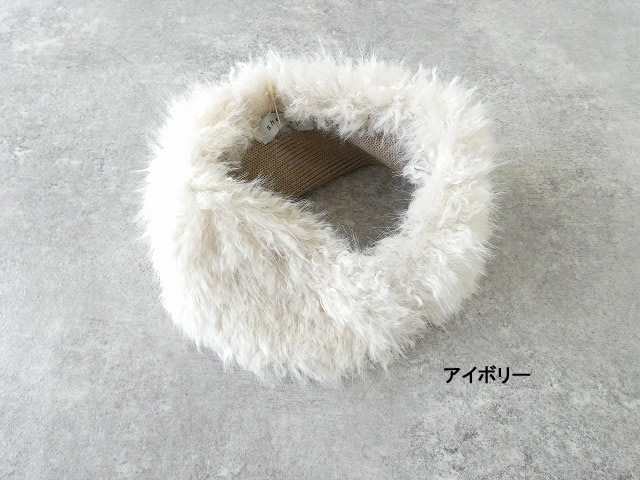 shs 首元が華やかになるシャギーファーのミニマフラーの商品画像28