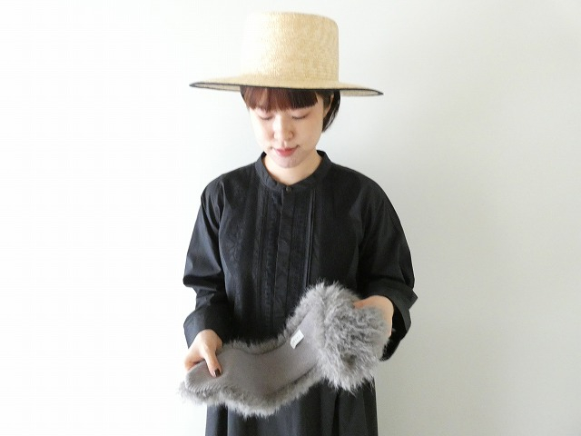 shs 首元が華やかになるシャギーファーのミニマフラーの商品画像4