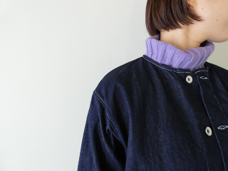 NARU 12ozムラデニムノーカラージャケットの商品画像21