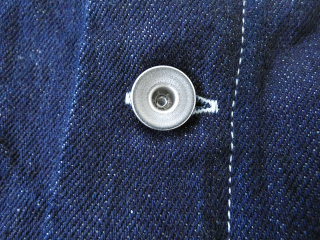 NARU 12ozムラデニムノーカラージャケットの商品画像25