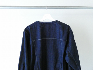 NARU 12ozムラデニムノーカラージャケットの商品画像33