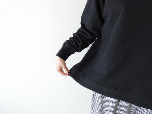 NATURAL LAUNDRY(ナチュラルランドリー) セントラル裏毛ハイカラープルオーバーの商品画像5